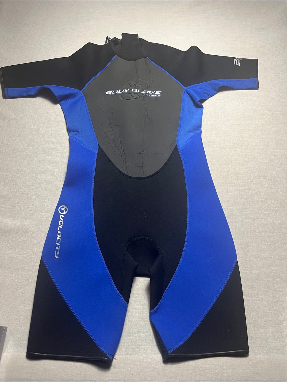 Body Glove Kids Black & Blue Short Sleeve Wetsuit One-Piece